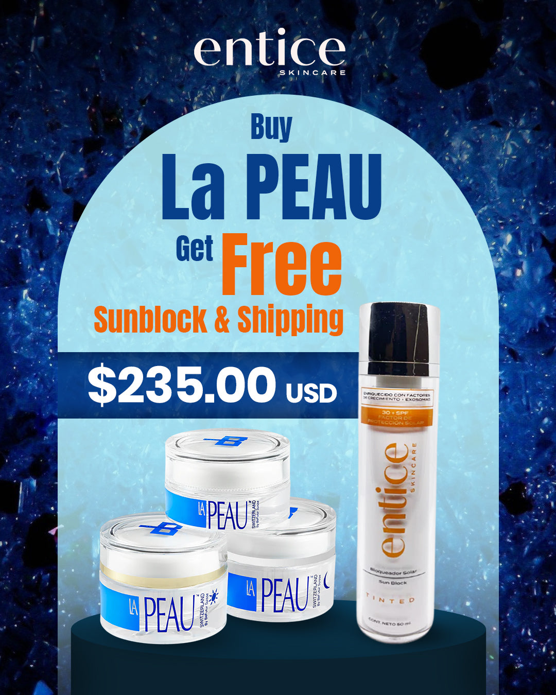 Complete La Peau Skincare Ritual (with Free Sunblock Gift)