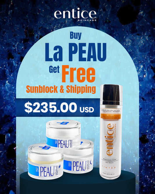 Complete La Peau Skincare Ritual (with Free Sunblock Gift)