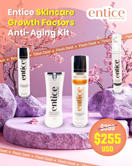 Entice Skincare Growth Factors Anti-Aging Kit